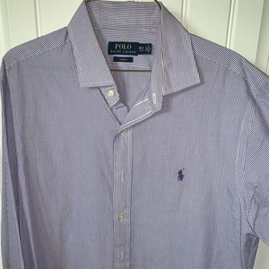 Polo button down dress shirt